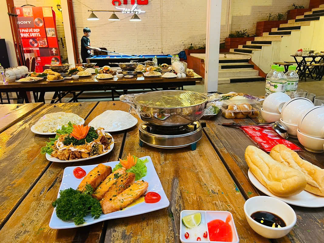 nấu cỗ dê ở hoàng mai