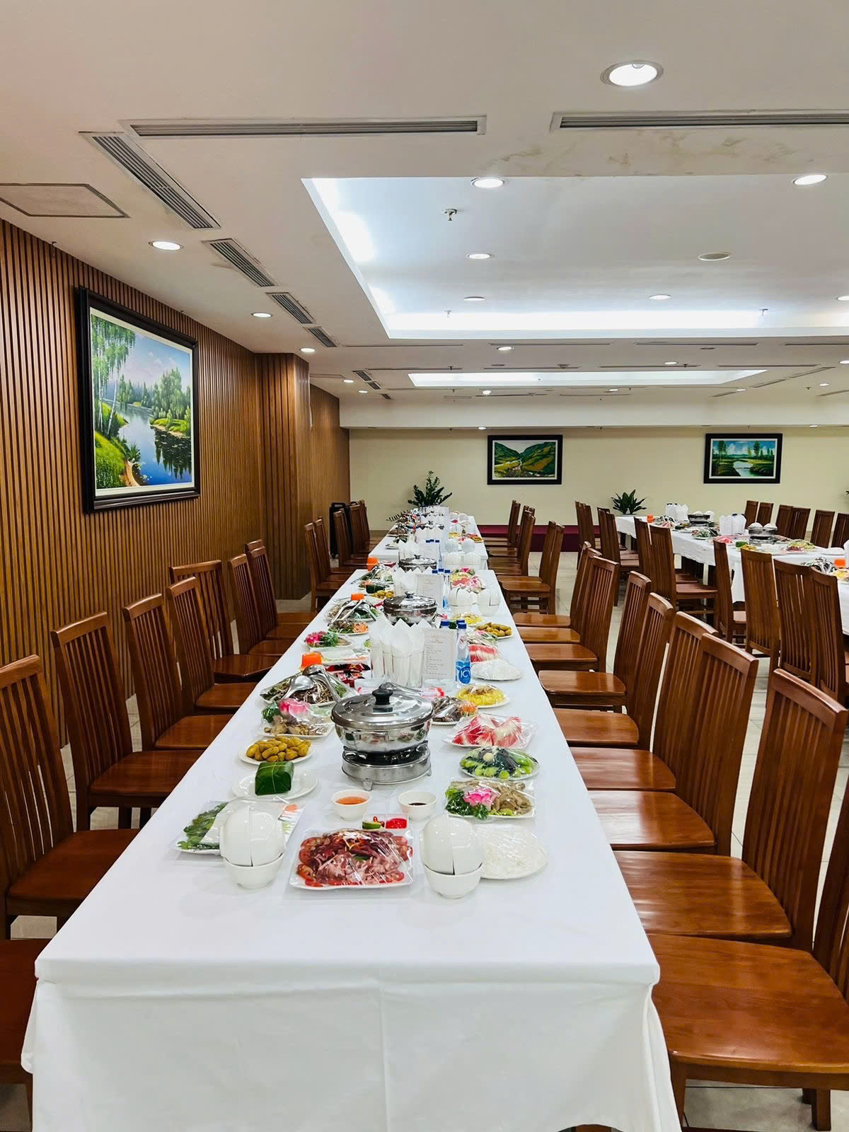 nấu cỗ gà đông tảo ở thanh xuân