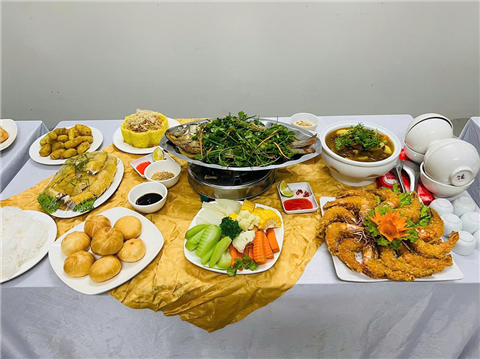 Ảnh nấu cỗ ở dương nội đặt cỗ ở dương nội