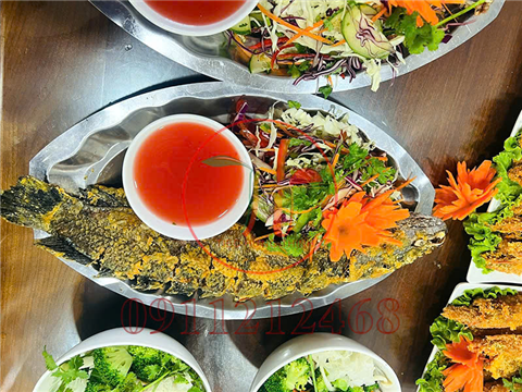 Ảnh nấu cỗ 8/3 ở cầu giấy