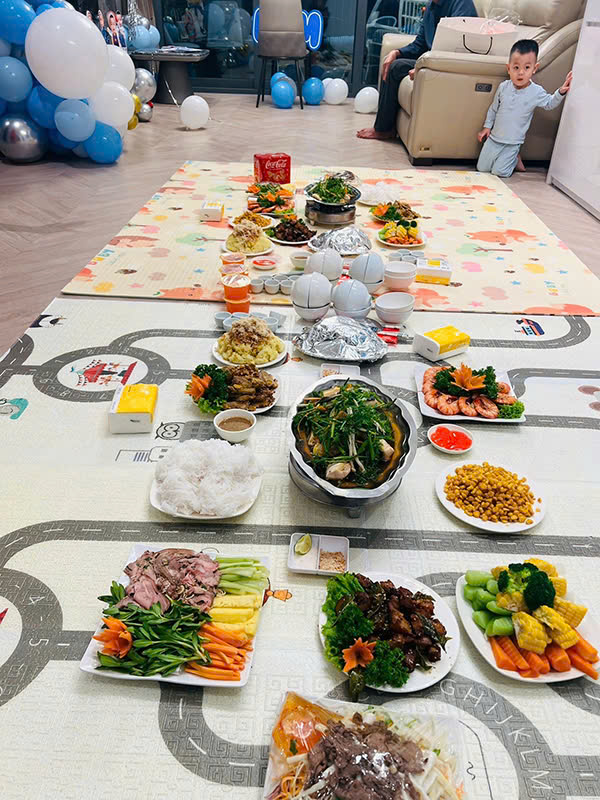 nấu cỗ ngỗng ở hai bà trưng
