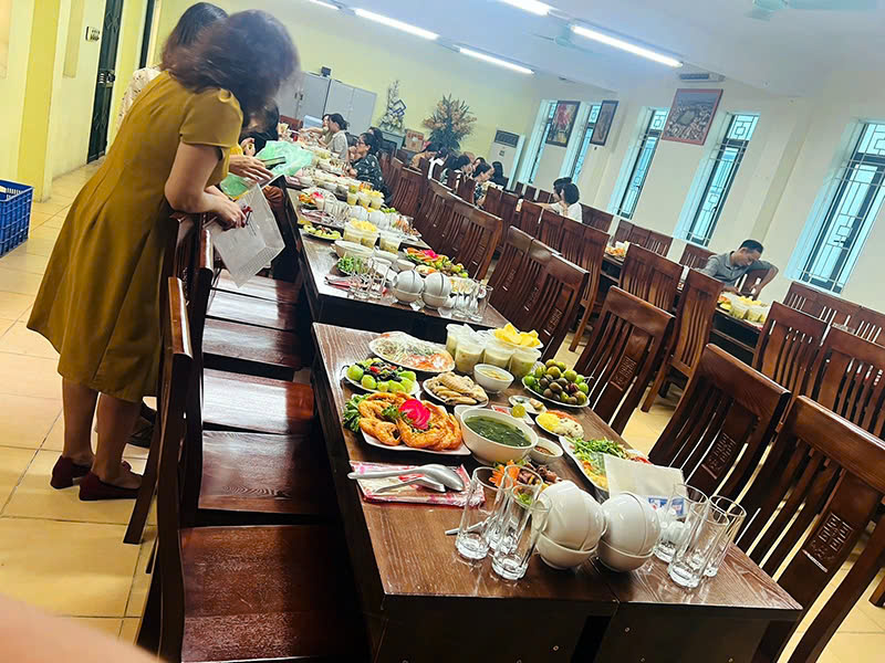 nấu tiệc buffet ở Nam Từ Liêm