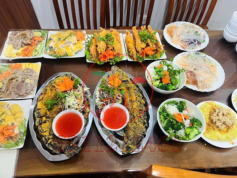 nấu cỗ noel ở Ba Vì