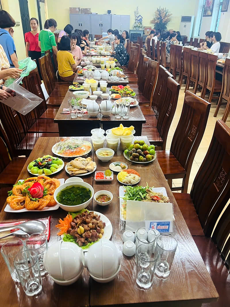 nấu tiệc tại nhà ở Ba Vì