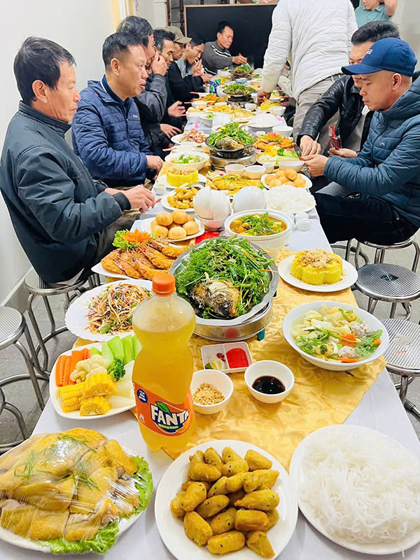 nấu cỗ ngỗng ở Bắc Từ Liêm