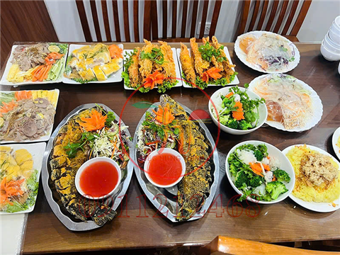Ảnh nấu cỗ noel ở Ba Vì