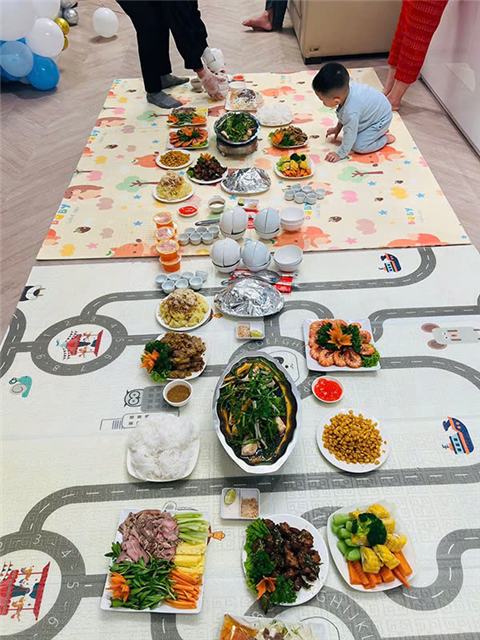 Ảnh nấu cỗ cưới ở Thạch Thất