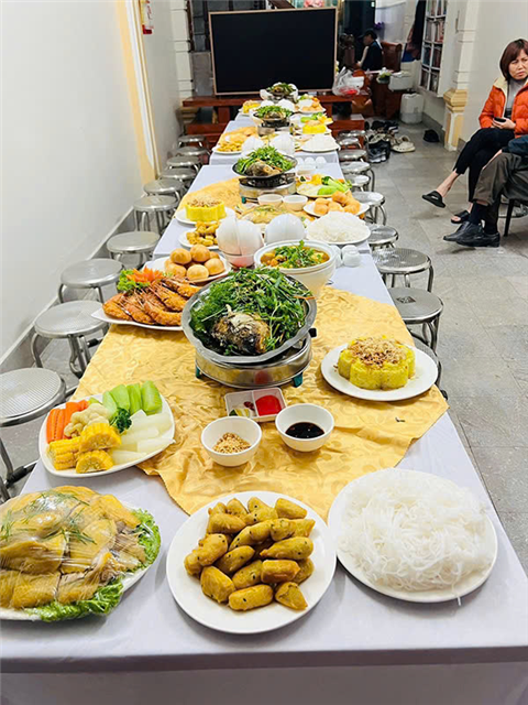 Ảnh buffet tại chỗ ở Bắc Từ Liêm