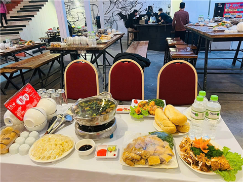 Ảnh nấu cỗ giỗ ở Nam Từ Liêm